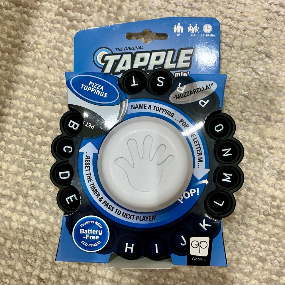 Tapple Party Game - Black and Blue